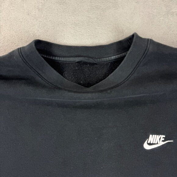 Nike Mens Sweatshirt Crewneck Pullover Embroidered Swoosh Athleisure Streetstyle - Picture 7 of 10